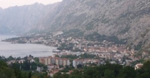 Kotori öböl Kotor városával